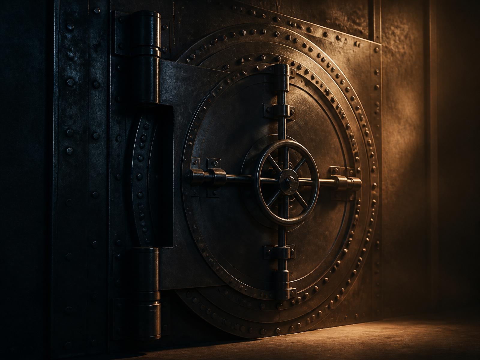 Industrial vault door
